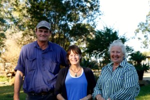 With Philip and Adele Hughes