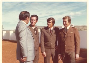 Clyde Thomson (younger) and colleagues HR