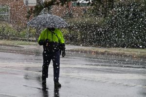 Snow in Orange, pic courtesy of ABC