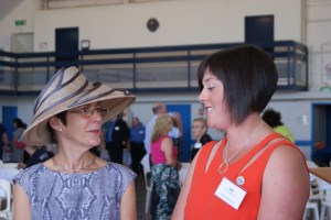 Mrs Hurley talked to just about everyone, including Juarne, at 30 the youngest member of the Auxiliary